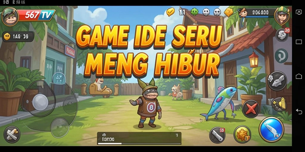 Tampilan gameplay menarik dari 567TV dalam format Idle.
