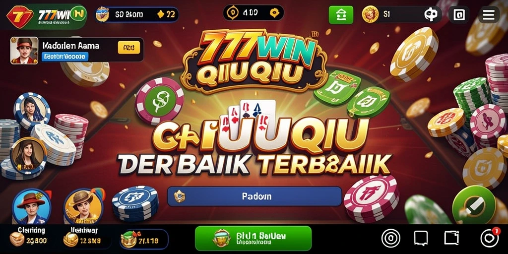 Tampilan gameplay QiuQiu yang seru dan interaktif.