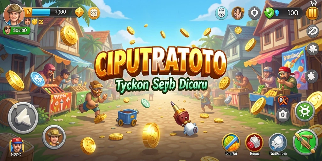 Tampilan gameplay seru di CIPUTRATOTO dengan berbagai pilihan strategi.