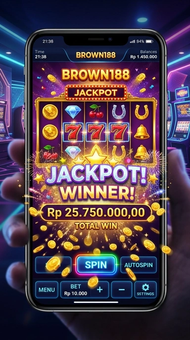 Tampilan utama aplikasi browin88 yang menarik.